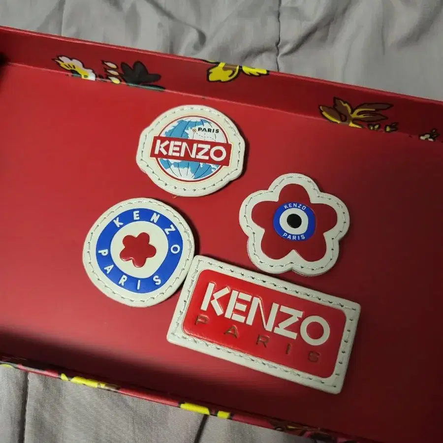 [새상품] 겐조 KENZO 벨크로 뱃지 세트 (4 PIECE)