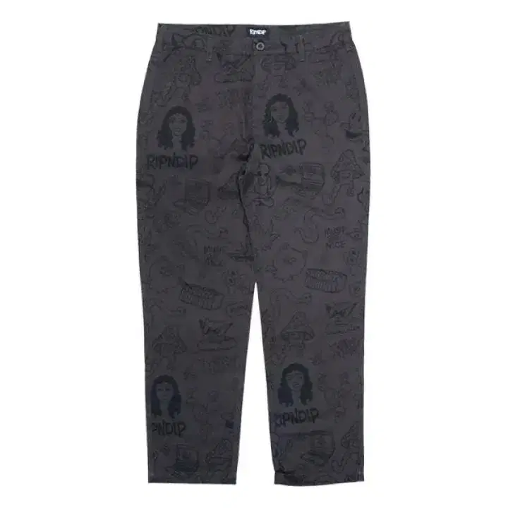 립앤딥 면바지 RIPNDIP COTTON TWILL Pants