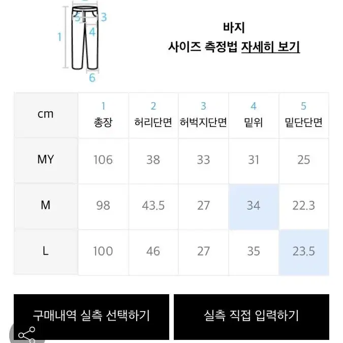 바지 팬츠 슬랙스 M사이즈 // 아디다스 세터 뉴발란스 쿠어