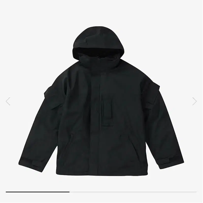 Supreme 2-in-1 Gore-Tex Polartec Liner Jacket Black XL