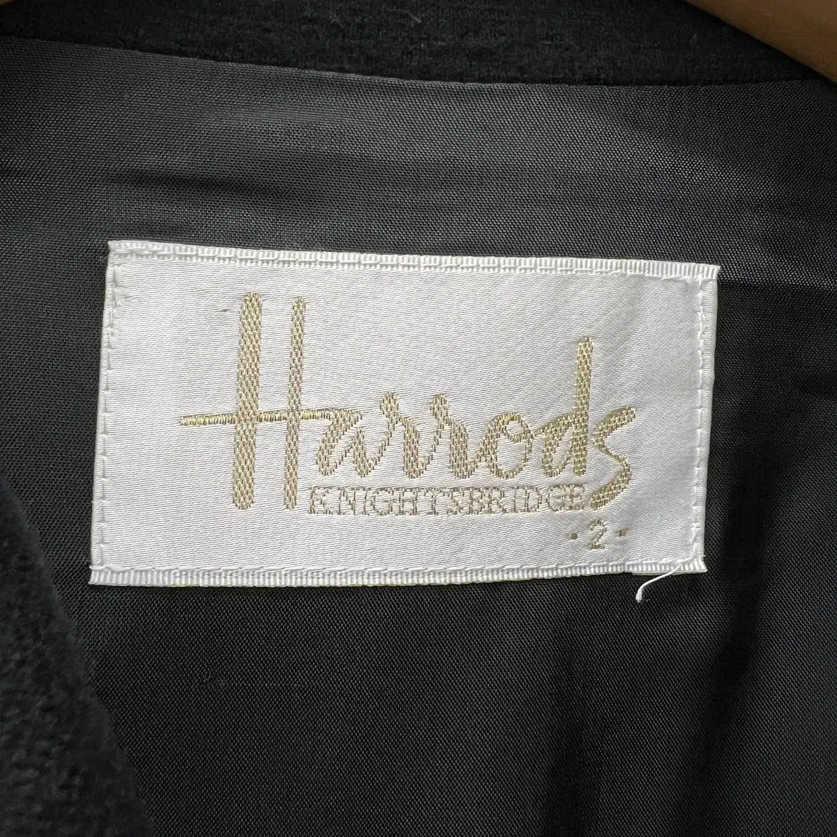 HARRODS 울 집업 자켓