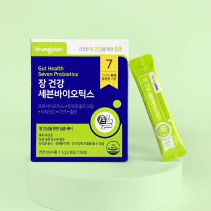 영진약품 영플랜 장 건강 세븐바이오틱스 5gx30포(150g)