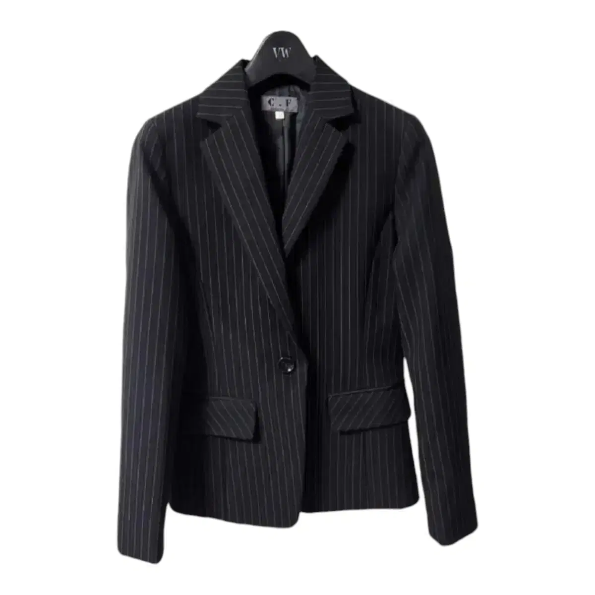 CF Pin Stripe Single Button Jacket