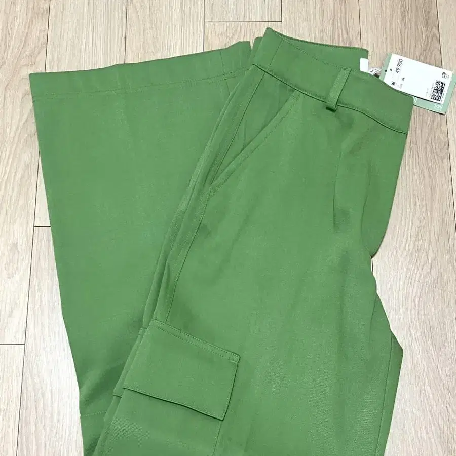 H&M 카고바지 카키색 바지