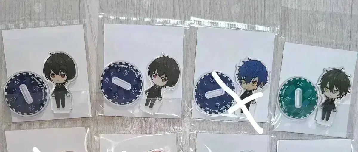 Anstar Tokyo Station pop up Korotto acrylic stand Name Badge keyring Ritz Mikajun Izumi