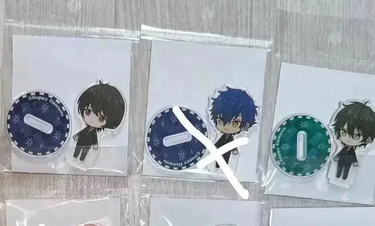 Anstar Tokyo Station pop up Korotto acrylic stand Name Badge keyring Ritz Mikajun Izumi