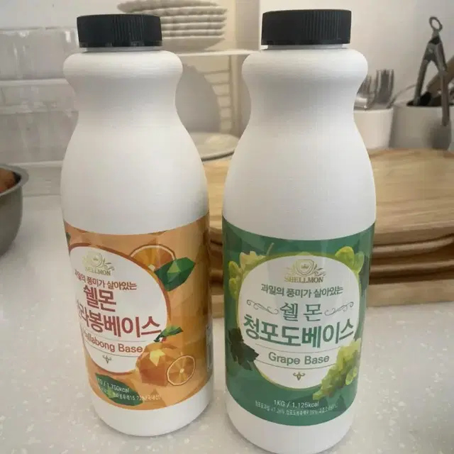 쉘몬 한라봉 청포도 베이스 1kg