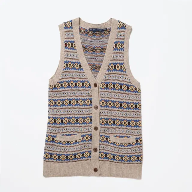 Ralph Lauren Cashmere Mixed Wool Vest