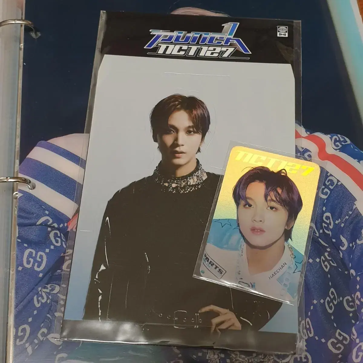 Haechan Punch Hologram Card Holka NCT nct 127