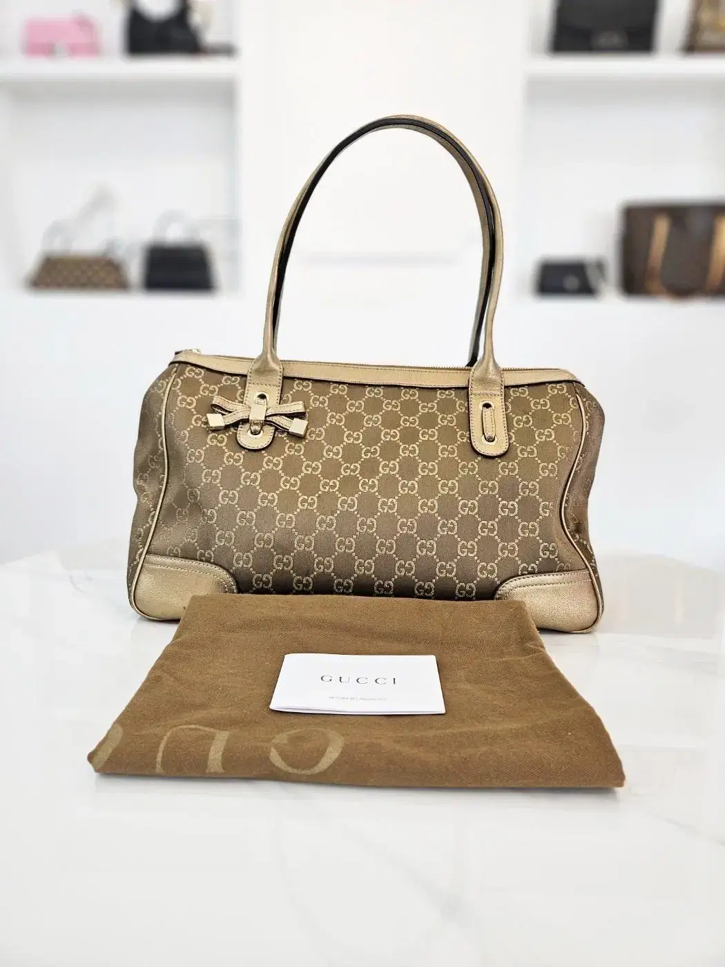 [Luxall Ulsan Branch] Gucci GG Gold Prince Tote Bag