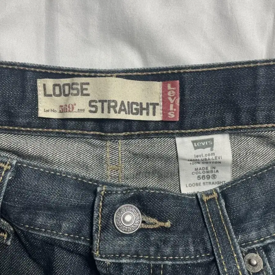 Levis 리바이스 569 중청 W32 L32