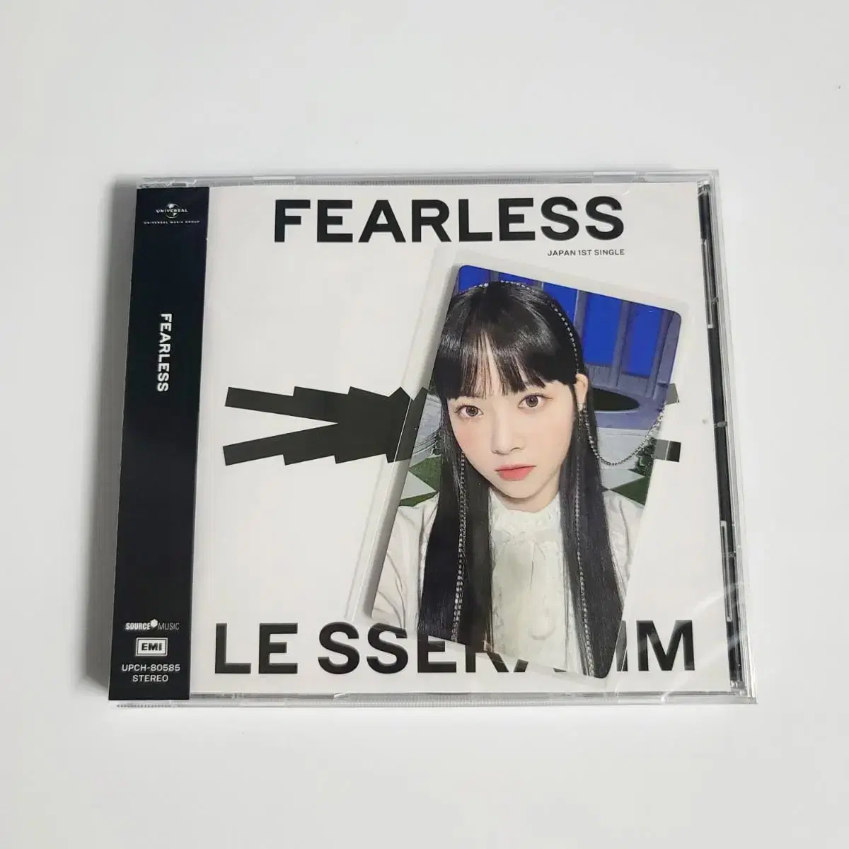 le sserafim hong eunchae Japan Pierless Normal Vahn Standard Unsealed Album Photocard