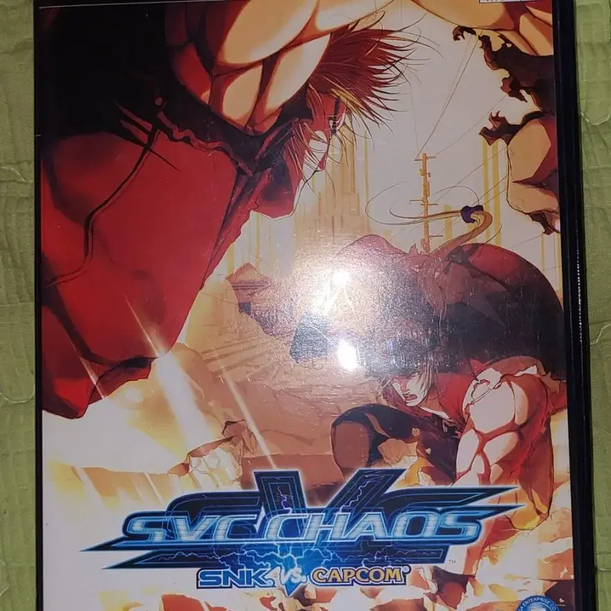 PS2)중고)설명서X) SNK VS CAPCOM 한글판