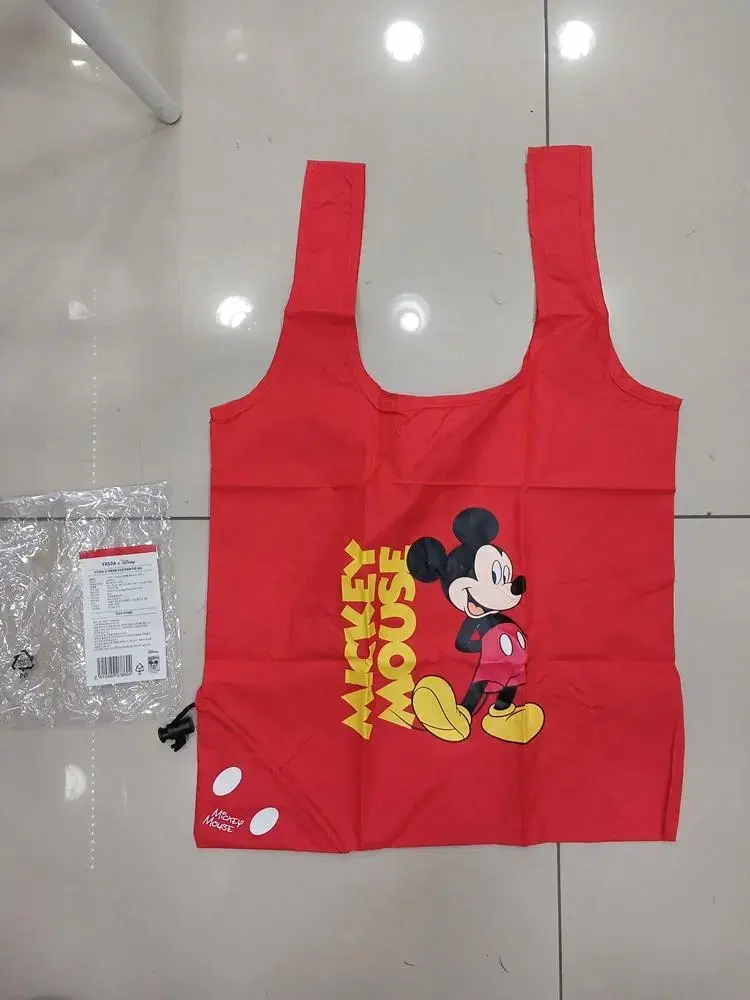 Yes24 Disney Merchandise All-in-One Shopping Cart Mickey Bag RedPrice43cm64cm