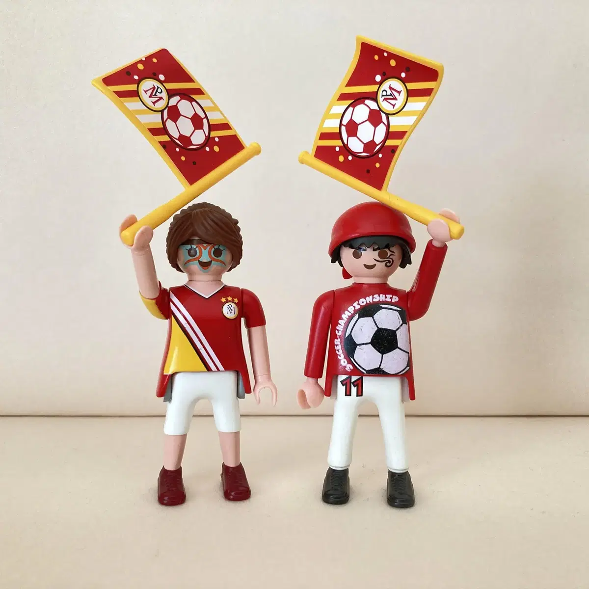 Playmobil Football Red Devils Cheerleaders Sports