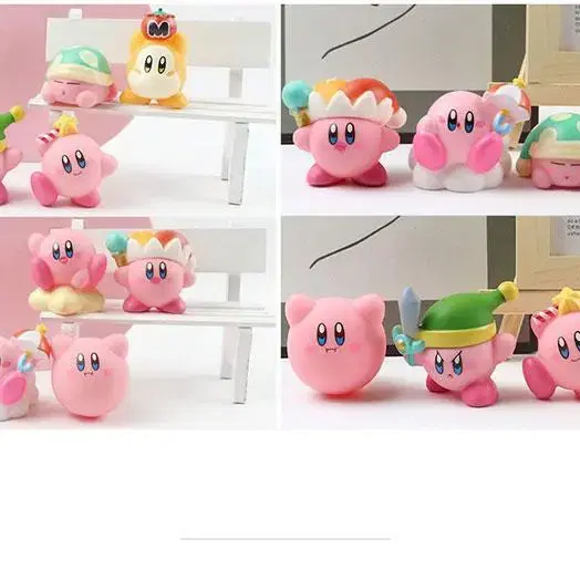 별의커비 프렌즈 피규어 굿즈 인형 장난감 8종세트 장식용 Kirby