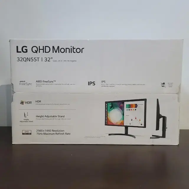 엘지 32인치 QHD 모니터 32QN55T