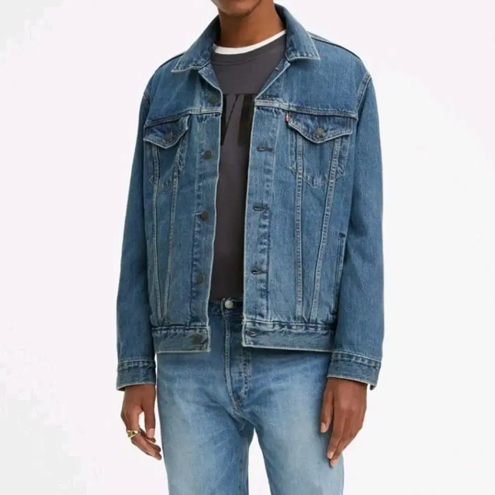 (New XL) Levi's Stonewashed Trucker Denim Jacket 72334-0130