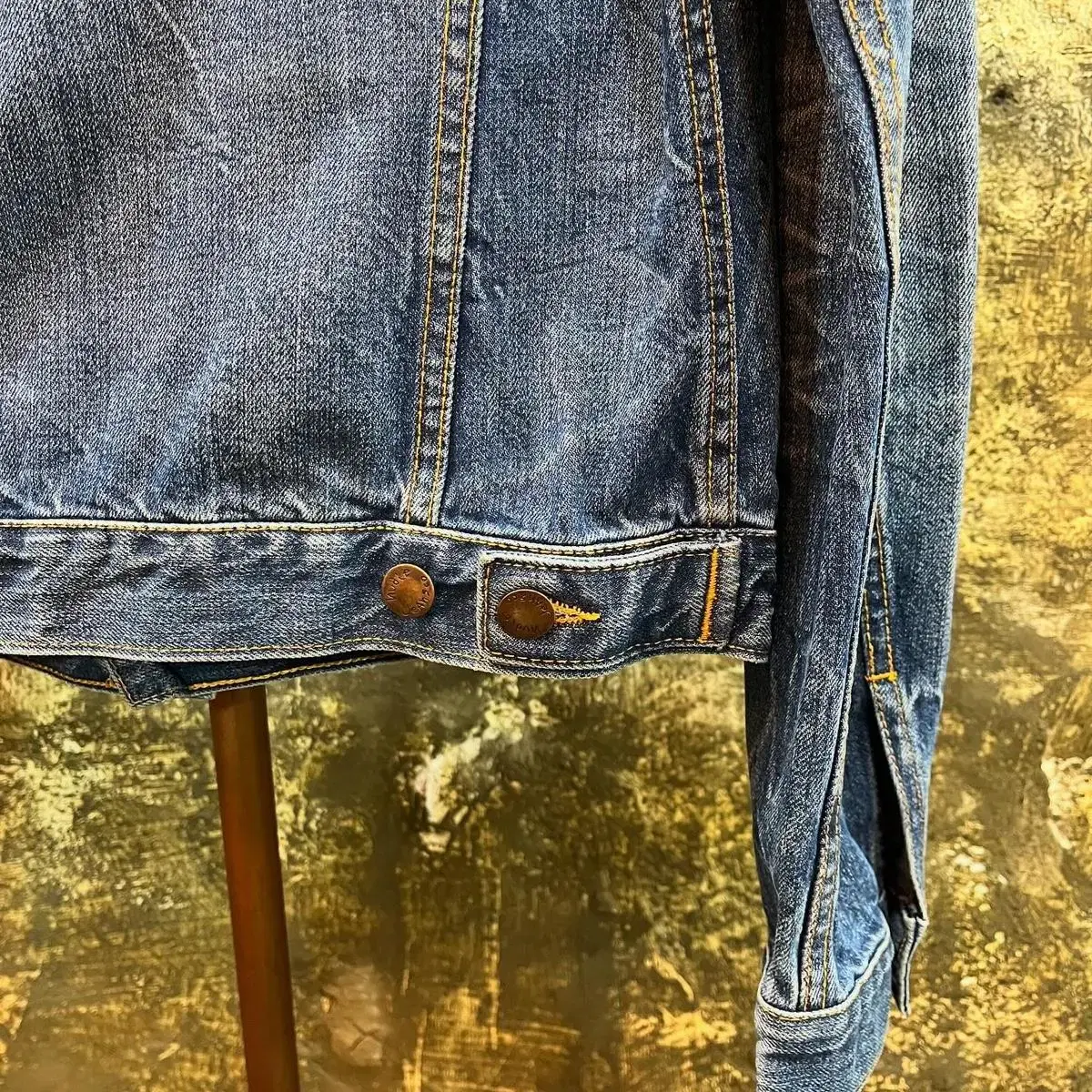 빈티지 누디진 nudie jeans 오가닉 코튼 데님 청 자켓