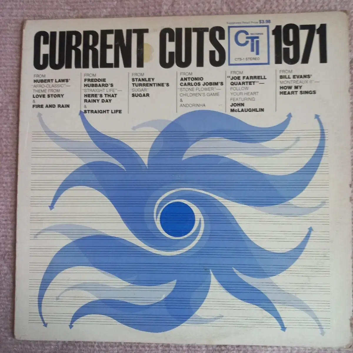 Lp중고 CURRENT CUTS 1971 음반 판매합니다.