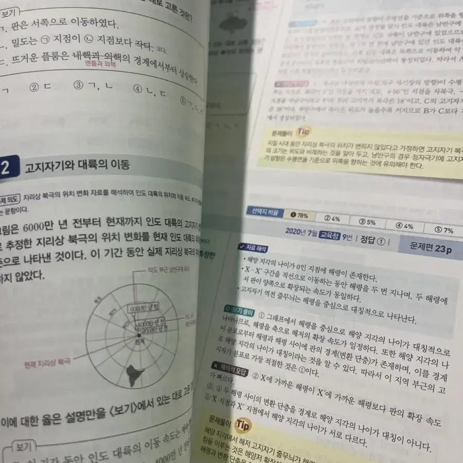 수능 N회독 기출의 바이블 지구과학1 1,2,3,4권