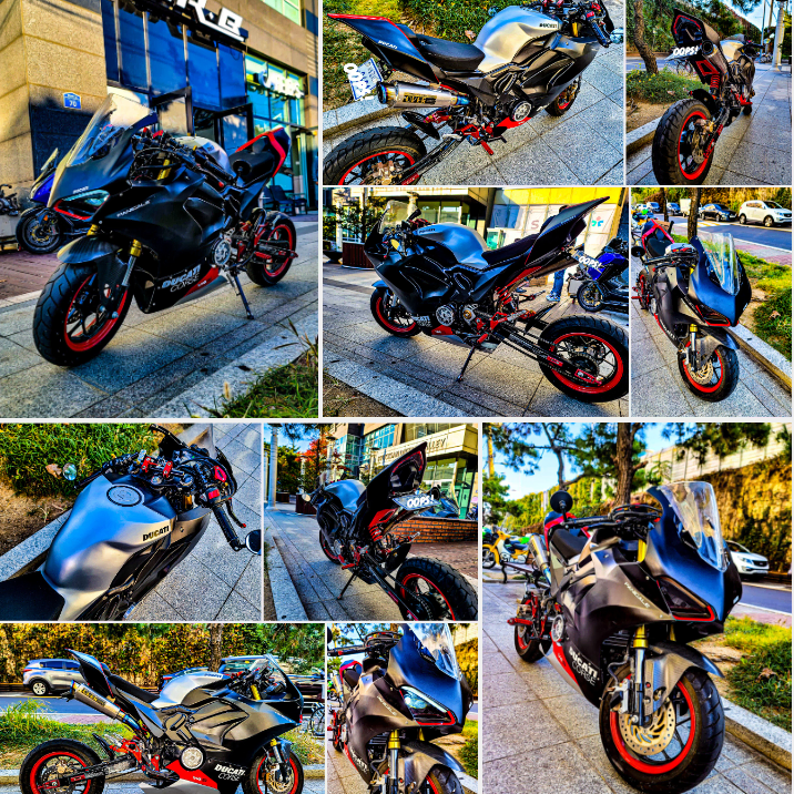 MSX,MSXSF 두가티V4S,BMWS1000RR 풀카울 작업 시작합니다