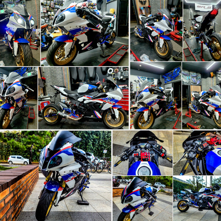 MSX,MSXSF 두가티V4S,BMWS1000RR 풀카울 작업 시작합니다