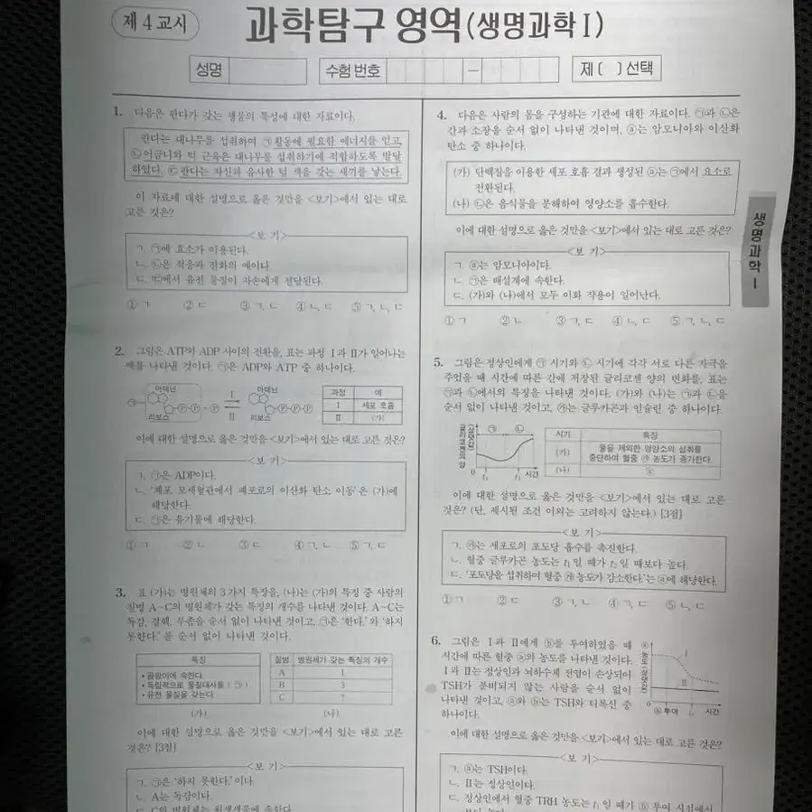 시대인재 생명과학1 서바이벌 1~28회 전회차