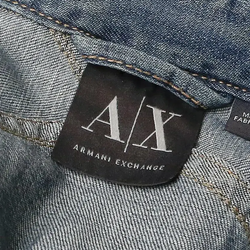 아르마니 익스체인지 [Armani Exchange] 빈티지데님 웨스턴셔츠