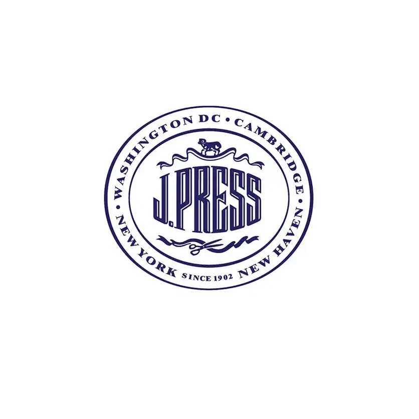 제이프레스 [J. Press] 스카이블루 저지 코튼 버튼다운 셔츠