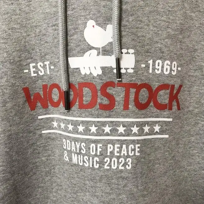 우드스톡(WOODSTOCK) 뮤직페스티벌 2023 후드티셔츠 L