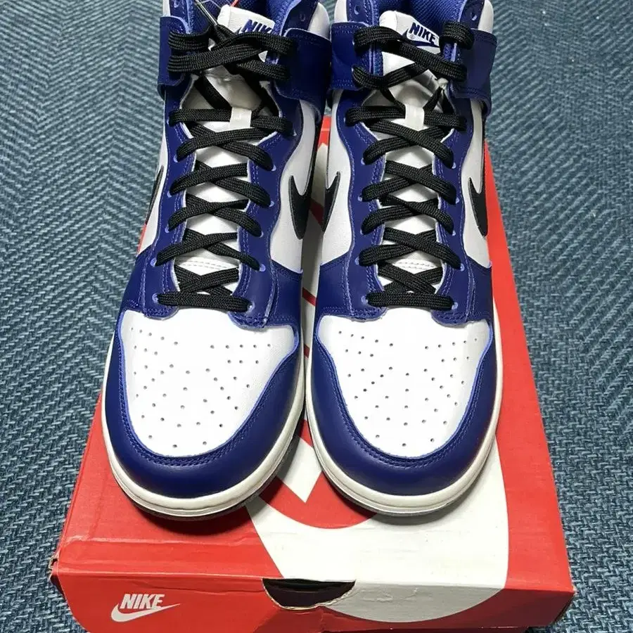 (W) Nike Dunk High Deep royal Blue