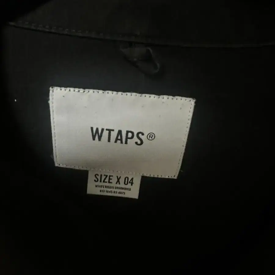 Wtaps 모듈라셔츠 xl