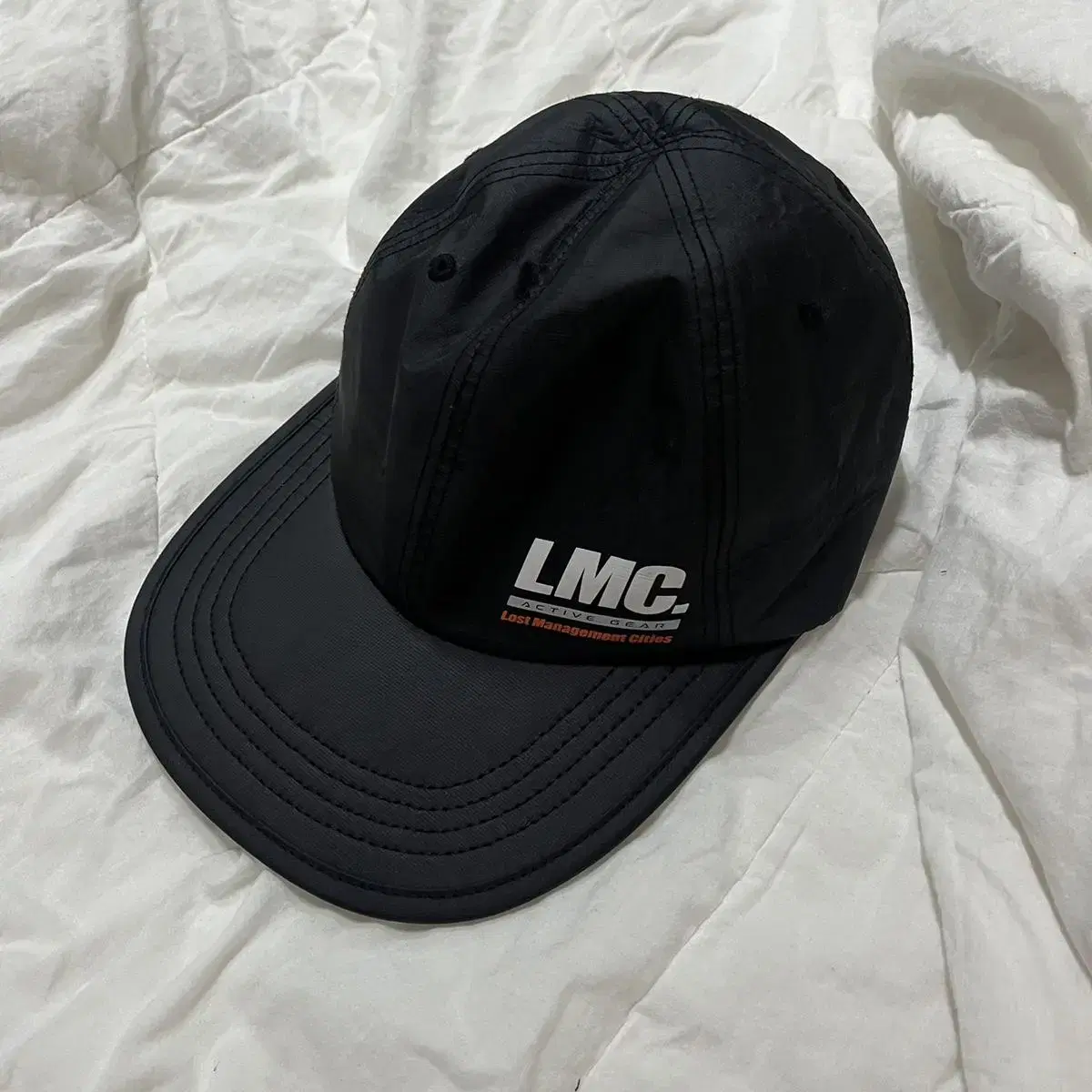 LMC ACTIVE GEAR SOFT BILL CAP black 볼캡 모