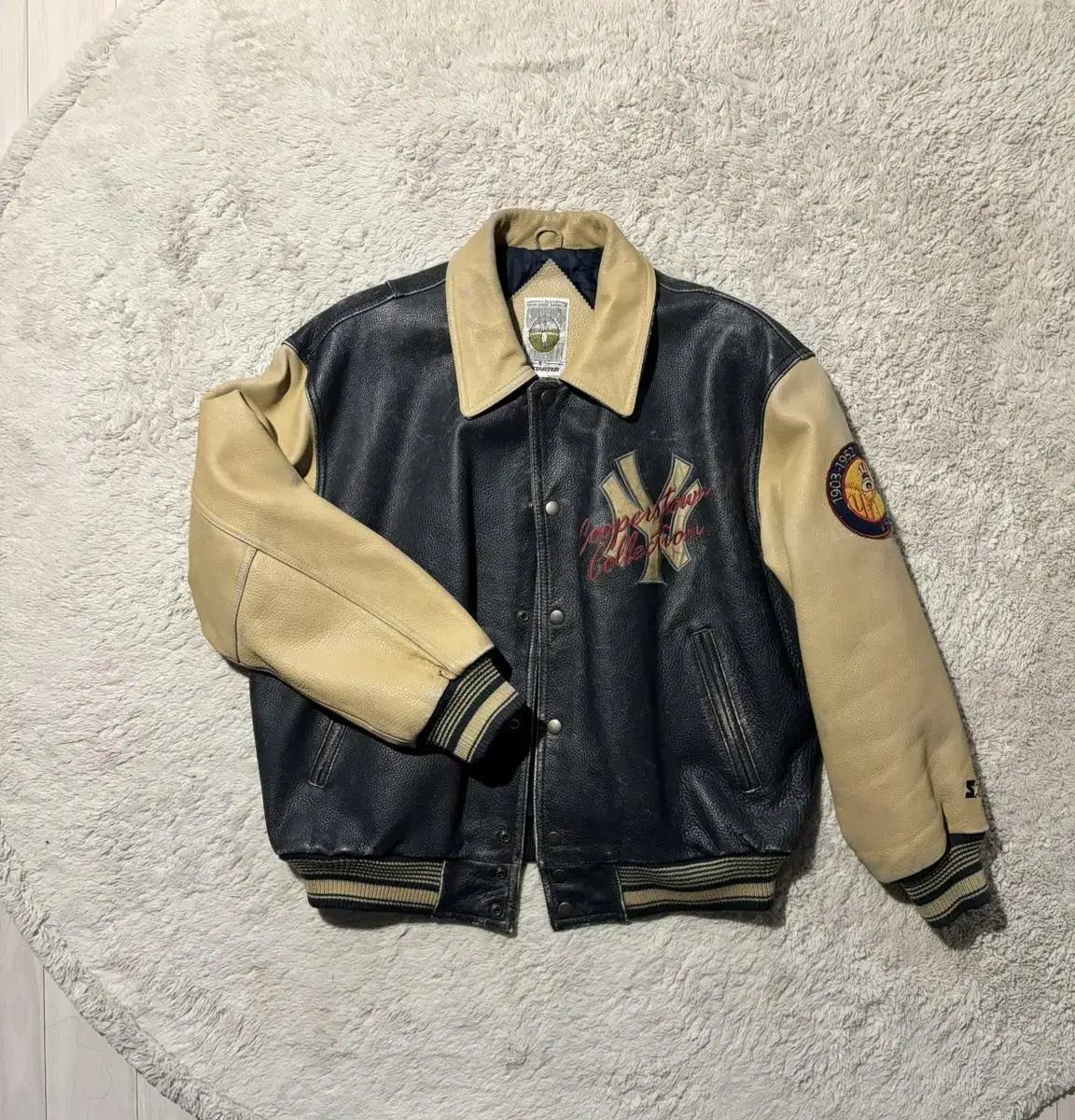 Yankees Vintage Leather Jacket