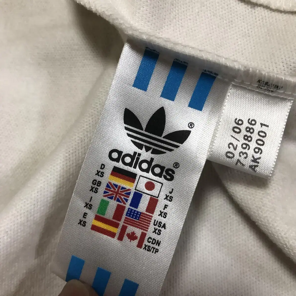 ADIDAS 아디다스 더 봄버 (게르트 뮐러) 트랙탑(XS 사이즈)