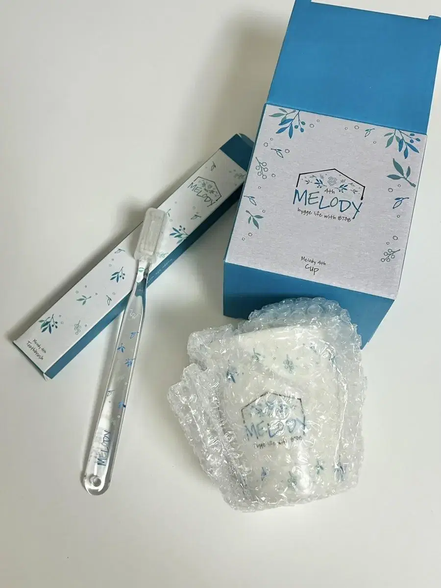 BTOB merchandise (Melody 4 merchandise cup, toothbrush, photobook, postcard)