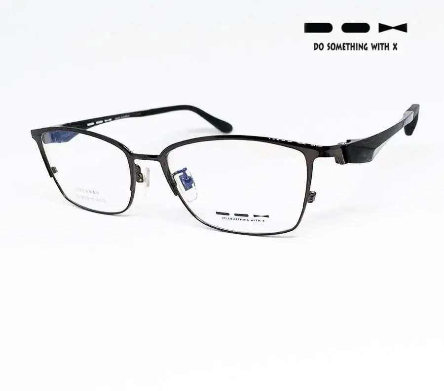 [Extra Gift] Dox Eyeglasses Frames Optician Gray Luxury D4203AY New