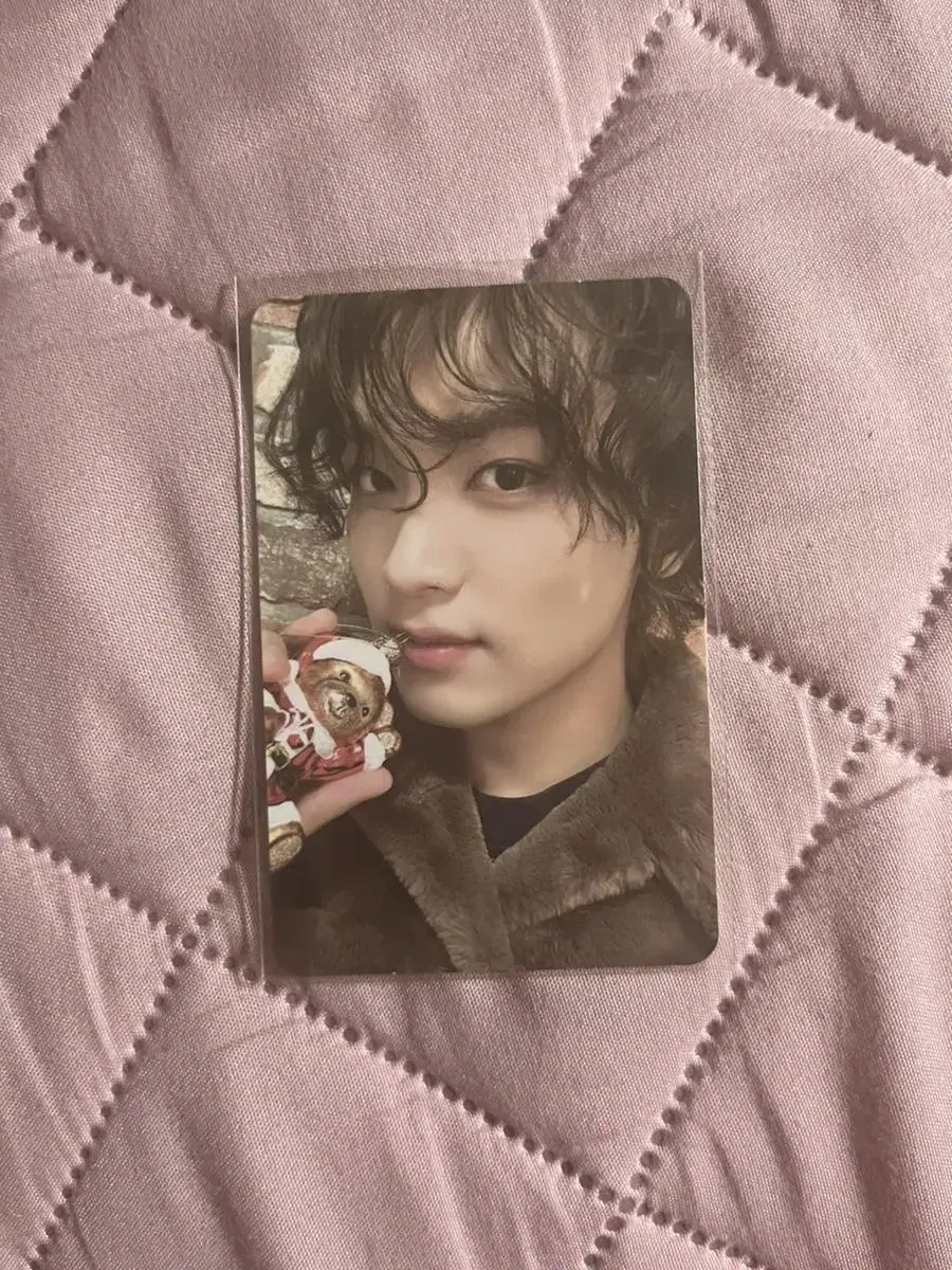 NCT 127 NCT Pink Christmas haechan photocard WTS