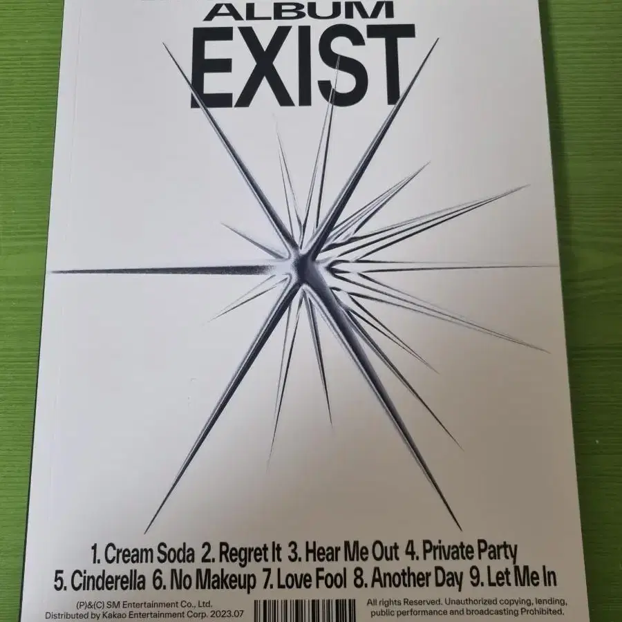 엑소 7집 앨범 EXIST