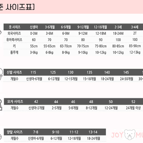 유아 기모 긴발 우주복