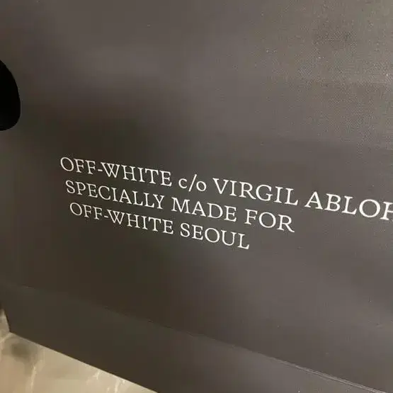 Off white 오프화이트 Virgil Abloh 콜라보 운동화 새상품