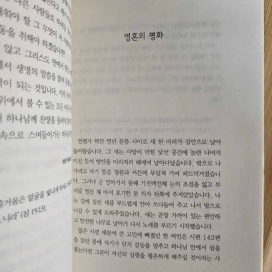 작은 일상에서 만난 크신 하나님