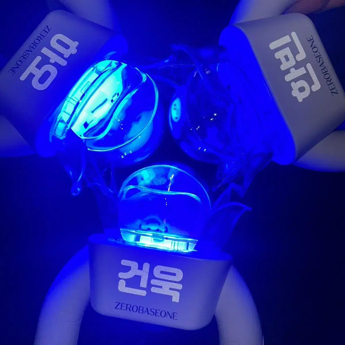 Zerobaseone lightstick sells reflective stickers