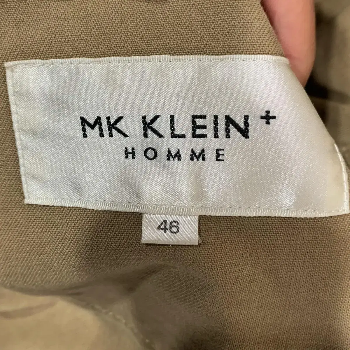 [M] MK KLEIN 버튼 자켓