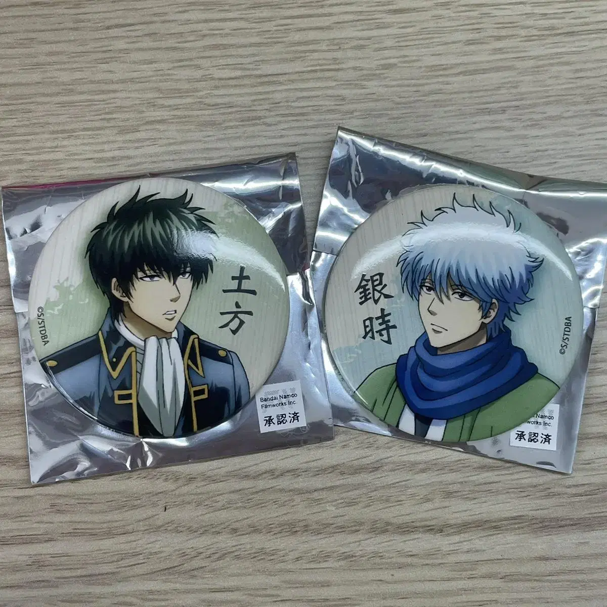 Sold) Gintama Can Badge Badge Hijikata