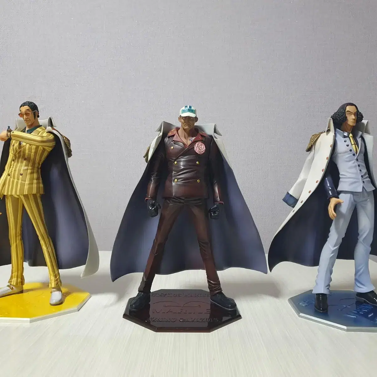 ONEPIECE Figures 3pcs POP, Resin Statues