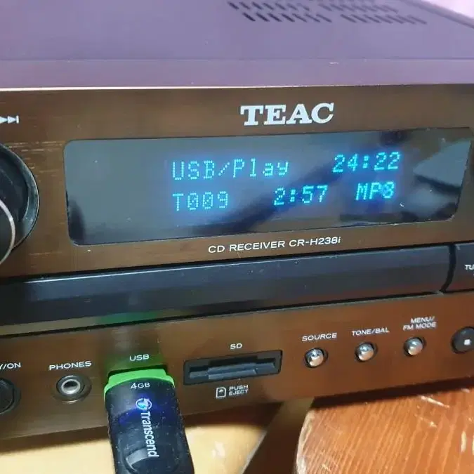 TEAC 리시버 CR-H238I 본체