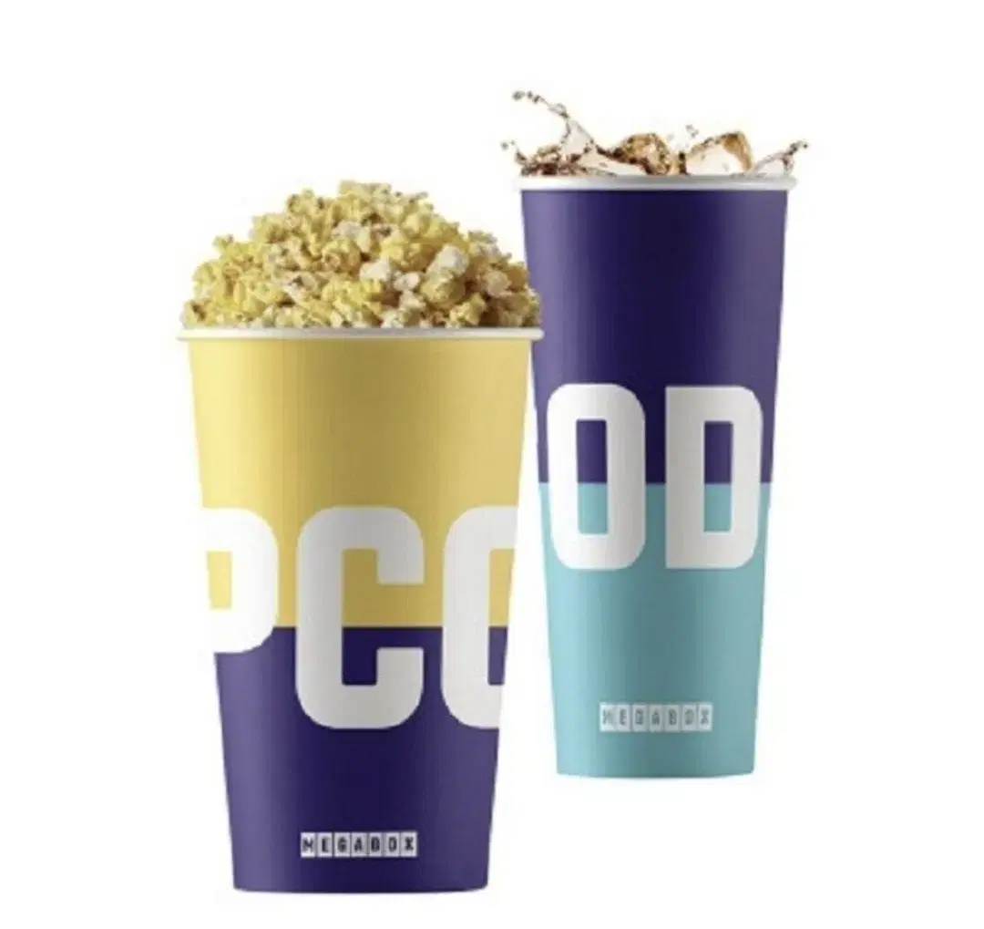 Megabox Popcorn R + Soda R Set