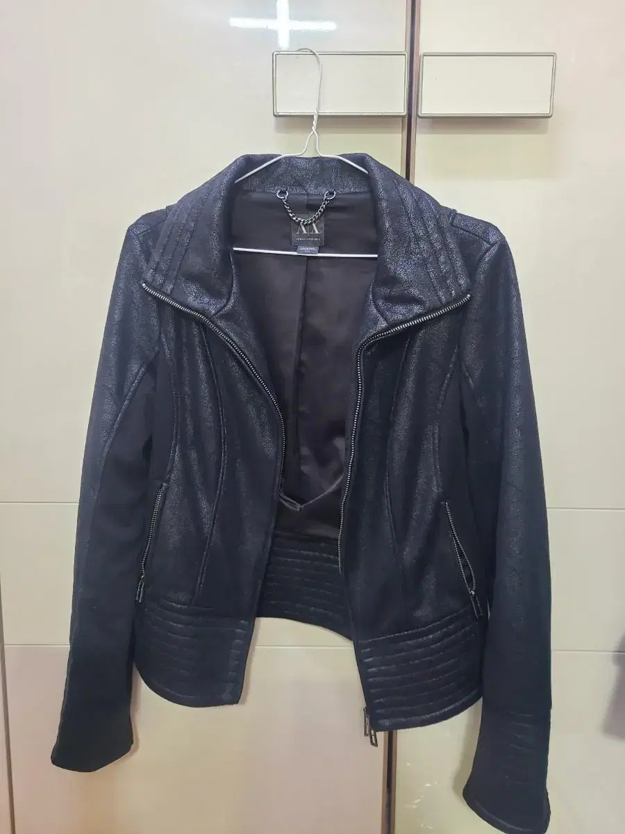 ArmaniExchange leather jacket